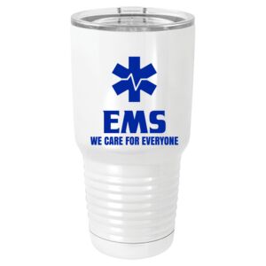 30 oz. White Vacuum Insulated Tumbler w/Lid 30 oz. White Vacuum Insulated Tumbler w/Lid Thumbnail