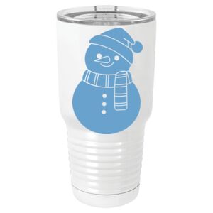 30 oz. White Vacuum Insulated Tumbler w/Lid 30 oz. White Vacuum Insulated Tumbler w/Lid Thumbnail