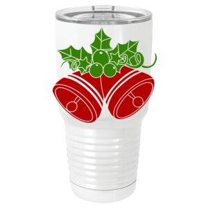  30 oz. White Vacuum Insulated Tumbler w/Lid  Thumbnail