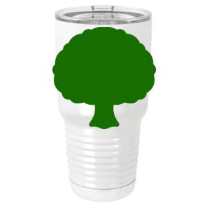 30 oz. White Vacuum Insulated Tumbler w/Lid 30 oz. White Vacuum Insulated Tumbler w/Lid Thumbnail
