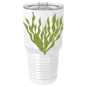  30 oz. White Vacuum Insulated Tumbler w/Lid  Thumbnail