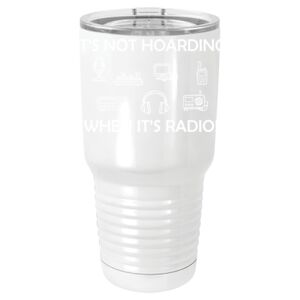 30 oz. White Vacuum Insulated Tumbler w/Lid 30 oz. White Vacuum Insulated Tumbler w/Lid Thumbnail