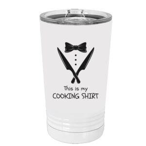 White Sublimatable 16 oz. Polar Camel Pint with Slider Lid Thumbnail