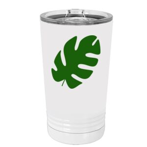 White Sublimatable 16 oz. Polar Camel Pint with Slider Lid Thumbnail