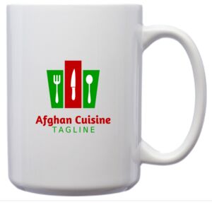 15 oz Ceramic Mug Special Logo Thumbnail