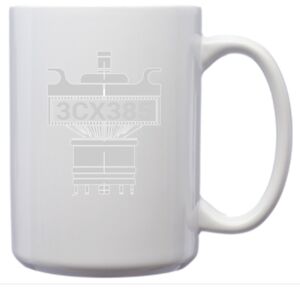 15 oz Ceramic Mug Special Logo Thumbnail