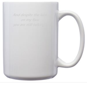 15 oz Ceramic Mug Special Logo Thumbnail