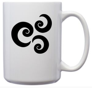15 oz Ceramic Mug Special Logo Thumbnail