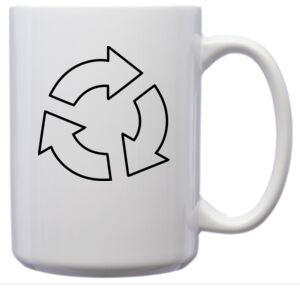 15 oz Ceramic Mug Special Logo Thumbnail