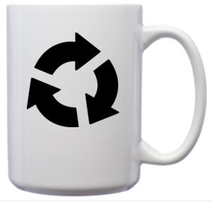15 oz Ceramic Mug Special Logo Thumbnail
