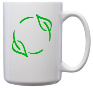 15 oz Ceramic Mug Special Logo Thumbnail