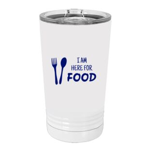 White Sublimatable 16 oz. Polar Camel Pint with Slider Lid Special Logo Thumbnail