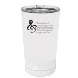 White Sublimatable 16 oz. Polar Camel Pint with Slider Lid Special Logo Thumbnail