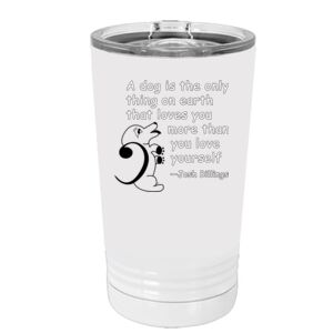 White Sublimatable 16 oz. Polar Camel Pint with Slider Lid Special Logo Thumbnail