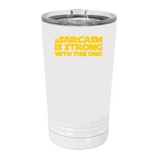 White Sublimatable 16 oz. Polar Camel Pint with Slider Lid Special Logo Thumbnail