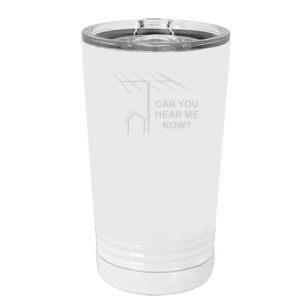 White Sublimatable 16 oz. Polar Camel Pint with Slider Lid Special Logo Thumbnail