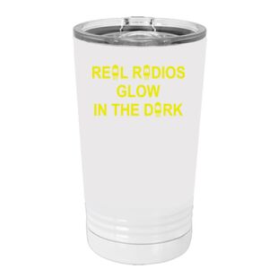 White Sublimatable 16 oz. Polar Camel Pint with Slider Lid Special Logo Thumbnail