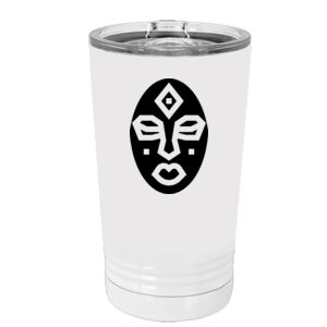 White Sublimatable 16 oz. Polar Camel Pint with Slider Lid Special Logo Thumbnail