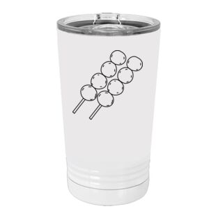White Sublimatable 16 oz. Polar Camel Pint with Slider Lid Special Logo Thumbnail