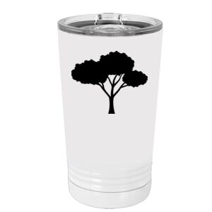 White Sublimatable 16 oz. Polar Camel Pint with Slider Lid Special Logo Thumbnail