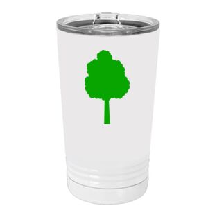 White Sublimatable 16 oz. Polar Camel Pint with Slider Lid Special Logo Thumbnail