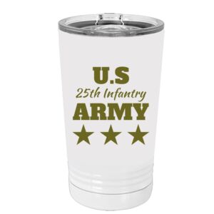 White Sublimatable 16 oz. Polar Camel Pint with Slider Lid Special Logo Thumbnail