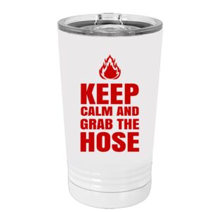 White Sublimatable 16 oz. Polar Camel Pint with Slider Lid Special Logo Thumbnail