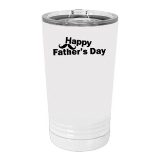 White Sublimatable 16 oz. Polar Camel Pint with Slider Lid Special Logo Thumbnail