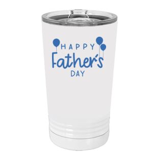 White Sublimatable 16 oz. Polar Camel Pint with Slider Lid Special Logo Thumbnail
