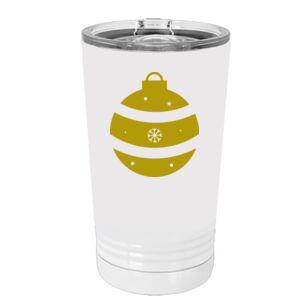White Sublimatable 16 oz. Polar Camel Pint with Slider Lid Special Logo Thumbnail