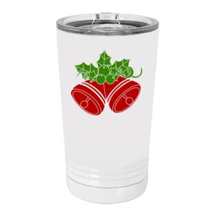 White Sublimatable 16 oz. Polar Camel Pint with Slider Lid Special Logo Thumbnail
