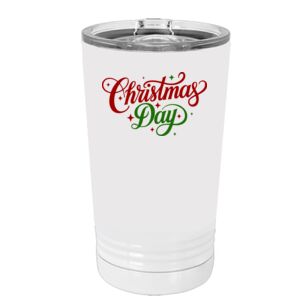 White Sublimatable 16 oz. Polar Camel Pint with Slider Lid Special Logo Thumbnail