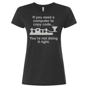 Women's Combed Cotton T-Shirt Thumbnail