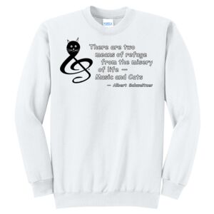 Unisex Core Fleece Crewneck Sweatshirt-hamcation regular logo Thumbnail