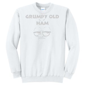 Unisex Core Fleece Crewneck Sweatshirt-hamcation regular logo Thumbnail