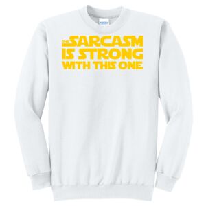 Unisex Core Fleece Crewneck Sweatshirt-hamcation regular logo Thumbnail