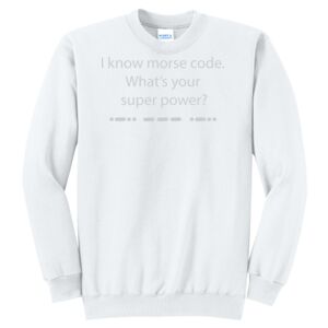 Unisex Core Fleece Crewneck Sweatshirt-hamcation regular logo Thumbnail