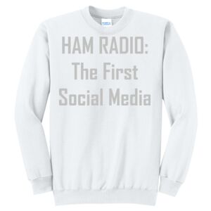 Unisex Core Fleece Crewneck Sweatshirt-hamcation regular logo Thumbnail