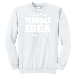 Unisex Core Fleece Crewneck Sweatshirt-hamcation regular logo Thumbnail