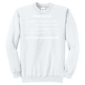 Unisex Core Fleece Crewneck Sweatshirt-hamcation regular logo Unisex Core Fleece Crewneck Sweatshirt-hamcation regular logo Thumbnail